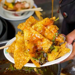 เกี๊ยวหมูทอด ชุดละ