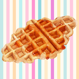 Honey/Maple Syrup Croffle