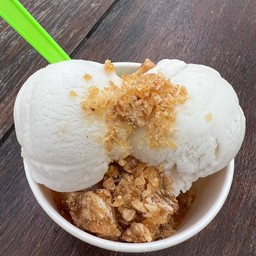 ไอติมกะทิ ถั่วตัด