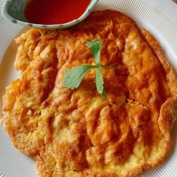 ข้าวววไข่เจียวว 2ฟอง ราดข้าวอร่อยเลือกได้