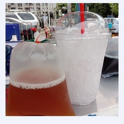 น้ำมะตูมหอม แก้วโอ่ง แยกน้ำแข็ง