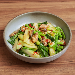 คะน้าปลาเค็ม