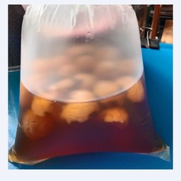 น้ำลำไย  เปล่าๆมัดปากถุงเล็ก