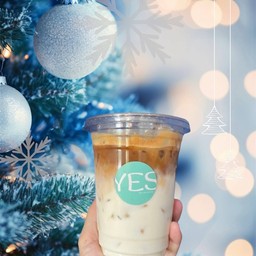 ลาเต้เย็น