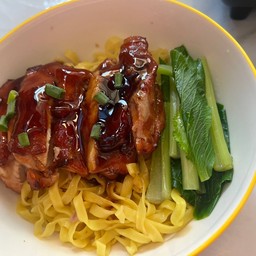 บะหมี่ ไก่ย่าง พริกเกาหลี