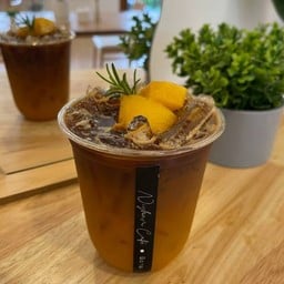 Americano Peach Tea