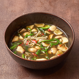 แกงเห็ดใบย่านาง