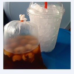 น้ำลำไย แก้วโอ่ง แยกน้ำแข็ง