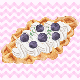 Blueberry Soft Cream