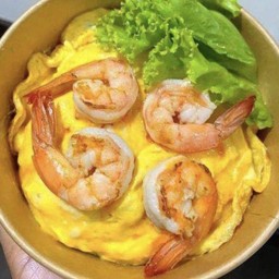 ข้าวไข่ข้นกุ้ง