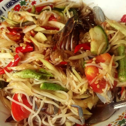 ตำซั่วปูปลาร้า