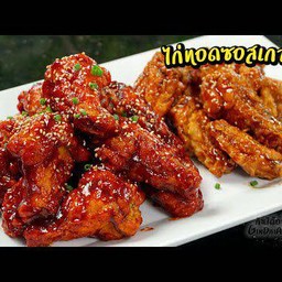 ไก่ทอด 2 ซอส