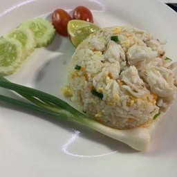 ข้าวผัดปู(จานใหญ่)