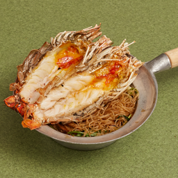 กุ้งแม่น้ำอบวุ้นเส้น