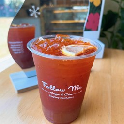 ชามะนาวน้ำผึ้งเย็น