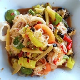 ตำป่าเส้นเล็ก ทะเลปลาร้า