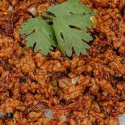 ผัดพริกเผาหมูสับ+ข้าว