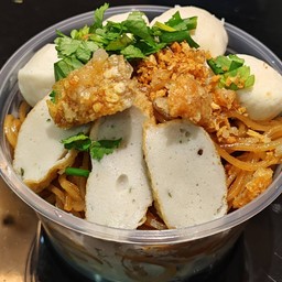 ก๋วยเตี๋ยวคลุกโบราณ (เล็กแห้ง)
