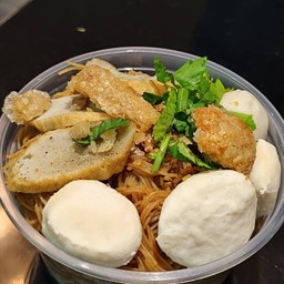 หมี่คลุกโบราณ (เส้นหมี่)