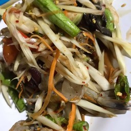 ส้มตำกุ้งสด