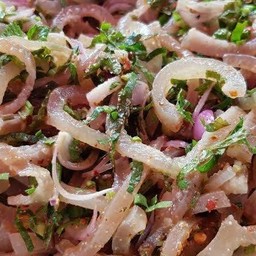 ลาบหนังหมู