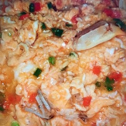 ข้าวไข่ข้นปู