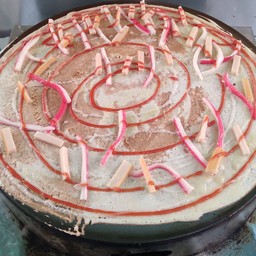 ไส้กรอก+ปูอัด