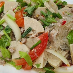 ยําวุ้นเส้นหมูยอ