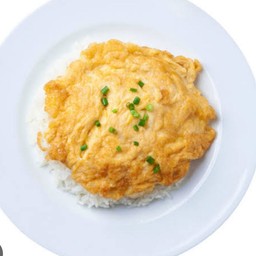 ข้าวไข่เจียว หมูสับ