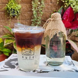 Black Coffee Coconut Flower (แบลคคอฟฟี่ น้ำช่อดอกมะพร้าว)
