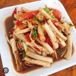 ตำไหลบัวปลาร้า