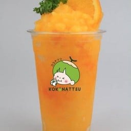 น้ำส้มคั้นสดปั่น