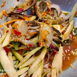 ยำมะม่วงปูม้า