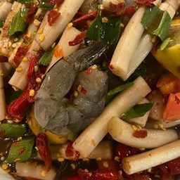 ไหลบัวกุ้งสด