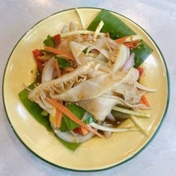 ยำผ้าขี้ริ้วขาว