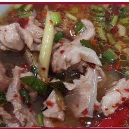 ต้มแซ่บกระดูกอ่อนหมู