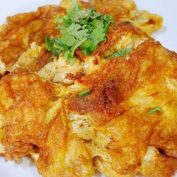 ไข่เจียวกุ้งสับ