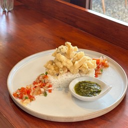 salsa crispy mushroom