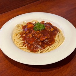 สปาเกตตีซอสมะเขือเทศหมูสับ