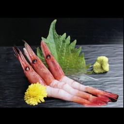 ซาชิมิกุ้งหวาน (3 ตัว)