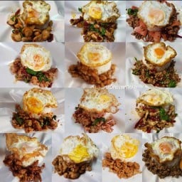 หมีกะเพราห่อ สาขา2 เลียบคลองสอง