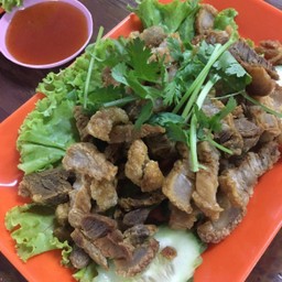 หมูสามชั้นทอด