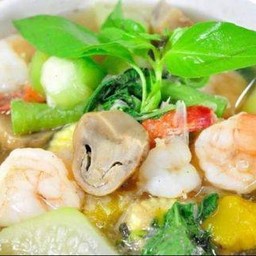 แกงเลียงกุ้งสด