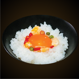 ข้าวหน้าไข่ดองน้ำปลา