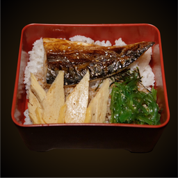 ข้าวหน้าปลาซาบะเทริยากิ