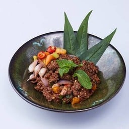 ก้อยเนื้อคั่ว