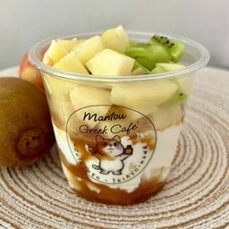 โยเกิร์ต แอปเปิ้ลกีวี่ คาราเมล พาร์เฟ่ต์