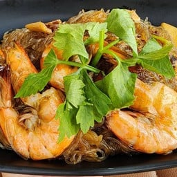 หมูปิ้ง กุ้งอบวุ้นเส้น บางบอน4