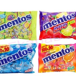 Mentos เมนทอส คละรส 4 เม็ด