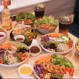 Terminal Salad เทอร์มินอลสลัด สลัด อาหารสุขภาพ กาแฟผลไม้